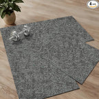 jxgzyy Soft Carpet Tiles 20×20 Inch, 0.38'' Padded Carpet Squares, Non-Adhesive Carpet Flooring with Textured Silicone Back, Easy DIY Cushioning Tiles for Under Furniture, 4 Pcs/10.8 Sqft