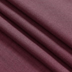 Nanspring Burgundy Curtains 72 Inch Length for Living Room Semi Sheer Light Filtering Door Drapes 2 Panels Set for Kids Bedroom Light Filtering Back Tab Rod Pocket Modern Farmhouse Decor 52x72