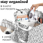 Fit & Fresh Large Beach Bag for Women - Extra Large Travel Tote With Pockets