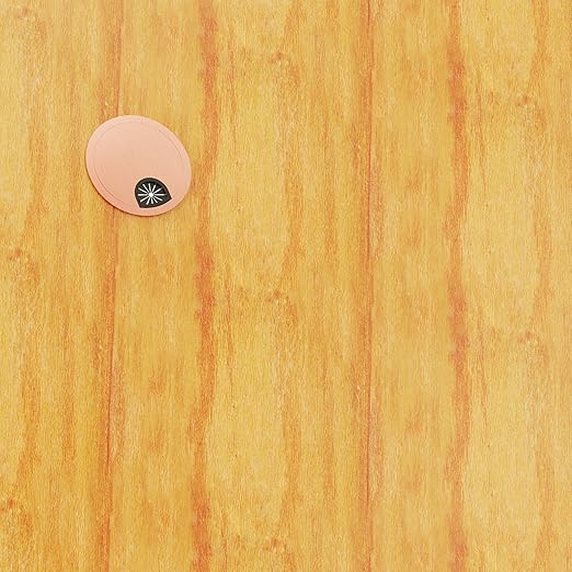 2 Pack Desk Grommet 3-1/8 Inch 80mm, Zinc Alloy Computer Desk Wire Hole Cover, Office Desktop Cord Cable Hole Metal Ring, Red Bronze