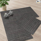 jxgzyy Commercial Carpet Tiles, 20×20 Inch, 0.31'' Padded Carpet Squares, Non-Adhesive Carpet Flooring with Textured Silicone Back, Easy DIY, Essential for Spatial Upgrade, 16 Pcs/43.1 Sqft