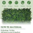 Artificial Ivy Privacy Fence Screen,72" x128 (64 SQFT) 4-Layer Leaf UV-Anti Faux Greenery Boxwood Backdrop Ivy Vine Leaf Fence Panels for Outdoor, Indoor, Garden, Backyard and Decor