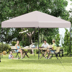 Tangkula 10x10 FT Pop Up Canopy, UPF50+ Portable Outdoor Tent with 8 Stakes, 4 Wind Ropes, Carrying Bag, Foldable Canopy Tent for Beach Party Event Camping