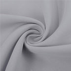 PONY DANCE 84 inch Length Curtains - 42W x 84L Window Curtain Draperies Room Darkening Solid Thermal Draperies Rod Pocket Panels Xmas Home Decorations for Living Room/Bedroom, Silver Grey,Set of 2