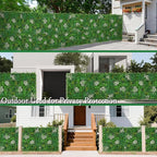 20"x20" Grass Wall Panels, 6PCS Artificial Greenery Backdrop Wall with UV Resistant Leaves, Faux Green Wall Decor for Outdoor Indoor Patio Garden Backyard
