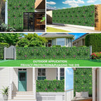 Boxwood Roll Panels, Grass Wall 40"x120"(33.33 SQFT), Grass Backdrop, Privacy Screen, Sun Protected Green Wall Decor for Outdoor, Indoor, Garden, Backyard and Décor