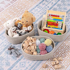 CubesLand Small Storage Baskets for Shelf,Cube Organizer Basket Bin,Woven Baskets for Shelves,Soft Toys Storage Basket,Baby Nursery Basket Bin,Home Decor 12 x 8 x 5.11 inches Light Brown