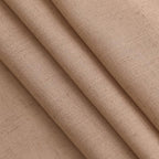 Nanspring Peach Linen Curtains 102 Inches Long Rod Pocket Back Tab Drapes 2 Panels Set for Girl Kids Bedroom Light Filtering Semi Sheer Peach Curtain 102 Length for Patio Door Bedroom 52x102