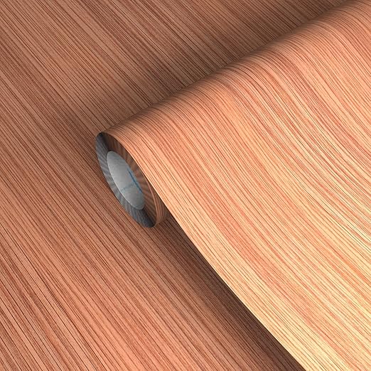 GSCIT Club Wood Grain Repair Tape, 15.7 inch X 15ft Self Adhesive Red Oak Grain Repair Patch for Tables, Chairs, Baseboards, Doors, Windows, Floors, Handicraft DIY.