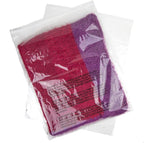 Poly Bags with Suffocation Warning - 20x24 Extra Strong Seal - 100 Pack - Clear Poly Bags - Retail Supply Co