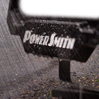 PowerSmith 4000 Lumen Portable LED Work Light with All Metal Stand and Sealed Switch for All Weather Flood Light, 5 Year Warranty (PWLS040H) , Black