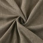 Vision Home Brown Pinch Pleated Semi Sheer Curtains Textured Linen Blended Light Filtering Window Curtains 84 inch for Living Room Bedroom Pinch Pleat Drapes with Hooks 2 Panels 40" Wx84 L
