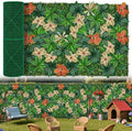 Artificial Grass Wall, 40"x20" (33.33 SQFT) Greenery Backdrop Wall with UV-Anti, Fake Plant for Outdoor Garden Fence and Indoor Home Wedding Party Decor
