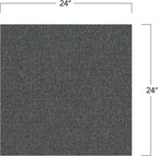Mohawk Advance 24" x 24" Berber (Loop pile), 0.11" Pile Height, Carpet Tile, Nylon Fiber, Stonehenge Color, (24 Tiles), (96 sqft/carton)
