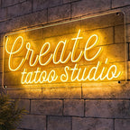 Custom Neon Sign, Large Custom LED Sign Customizable, Personalized Name Neon Light for Wall Decor, Light up Sign for Office Coffee Bar Store Tattoo Shop Gifts Decorations