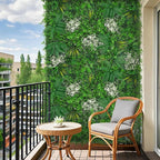 20"X20" Artificial Grass Wall, 16PCS Boxwood Panels UV-Protected Faux Grass Backdrop Wall,Greenery Privacy Hedge Screen for Outdoor Garden Patio, Indoor Party Balcony Fence Decor