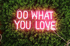 LED Neon Sign Night Light for Wall Party Décor Bedroom Room Bar Wedding Home Birthday Art Decoration Christmas with USB Chain Light modulator 5v (lets party blue)