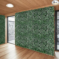Patio Paradise 58"x196"-9Pc Faux Ivy Fence Privacy Screen Artificial Greenery Wall Backdrop,Fake Grass Wall Panels for Outside Apartment Balcony,Vine Leaf Decor for Outdoor Patio Chain Link