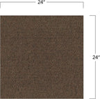 Mohawk Advance 24" x 24" Berber (Loop pile), 0.11" Pile Height, Carpet Tile, Nylon Fiber, Terracotta Color, (24 Tiles), (96 sqft/carton)