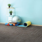 Mohawk Elite 24" x 24" Berber (Loop pile), 0.08" Pile Height, Carpet Tile, Nylon Fiber, Oak Color, (24 Tiles), (96 sqft/carton)