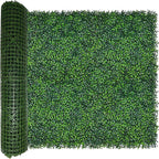 Artificial Ivy Privacy Fence Wall Screen: 40X160 in(45 sqft) UV-Anti Faux Boxwood Roll Panels Greenery Backdrop Ivy Vine Leaf Hedges Fence Panels for Indoor Outdoor Green Wall Decor