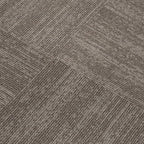 Mohawk Elite 24" x 24" Berber (Loop pile), 0.08" Pile Height, Carpet Tile, Nylon Fiber, Elm Color, (24 Tiles), (96 sqft/carton)