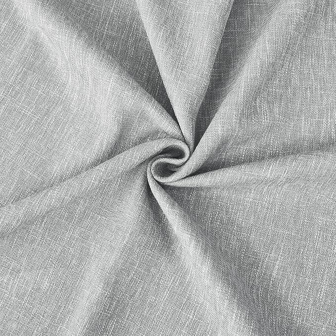 Vision Home Silver Grey Pinch Pleated Full Blackout Curtains Room Darkening Window Curtains 102 inch for Living Room Bedroom Thermal Insulated Pinch Pleat Drapes with Hooks Back Tab 2 Panel 40"Wx102"L
