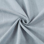 Vision Home Blue Grey Pinch Pleated Semi Sheer Curtains Textured Linen Blended Light Filtering Window Curtains 120 inch for Living Room Bedroom Patio Pinch Pleat Drapes with Hooks 10FT 60" Wx120 Lx1