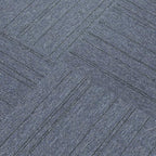 Mohawk Basics 24" x 24" Berber (Loop pile), 0.07" Pile Height, Carpet Tile, PET Fiber, Ocean Tide Color, (24 Tiles), (96 sqft/carton)