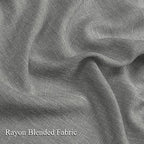 Vision Home Pinch Pleated Gray Semi Sheer Curtains Textured Light Filtering Window Curtains 63 inch for Living Room Bedroom Rayon Blended Charcoal Grey Pinch Pleat Drapes with Hooks 2 Panels 40"Wx63"L