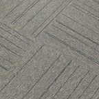 Mohawk Basics 24" x 24" Berber (Loop pile), 0.07" Pile Height, Carpet Tile, PET Fiber, Dime Color, (24 Tiles), (96 sqft/carton)