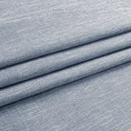 Vision Home Chambray Blue Full Blackout Curtains Pinch Pleated Room Darkening Window Curtains 63 inch for Living Room Bedroom Thermal Insulated Pinch Pleat Drapes with Hooks Back Tab 2 Panel 40"Wx63"L