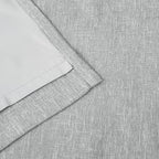 Vision Home Silver Grey Pinch Pleated Full Blackout Curtains Room Darkening Window Curtains 84 inch for Living Room Bedroom Thermal Insulated Pinch Pleat Drapes with Hooks Back Tab 2 Panel 40" Wx84 L