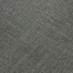 Mohawk Basics 24" x 24" Berber (Loop pile), 0.09" Pile Height, Carpet Tile, PET Fiber, Grey Color, (24 Tiles), (96 sqft/carton)