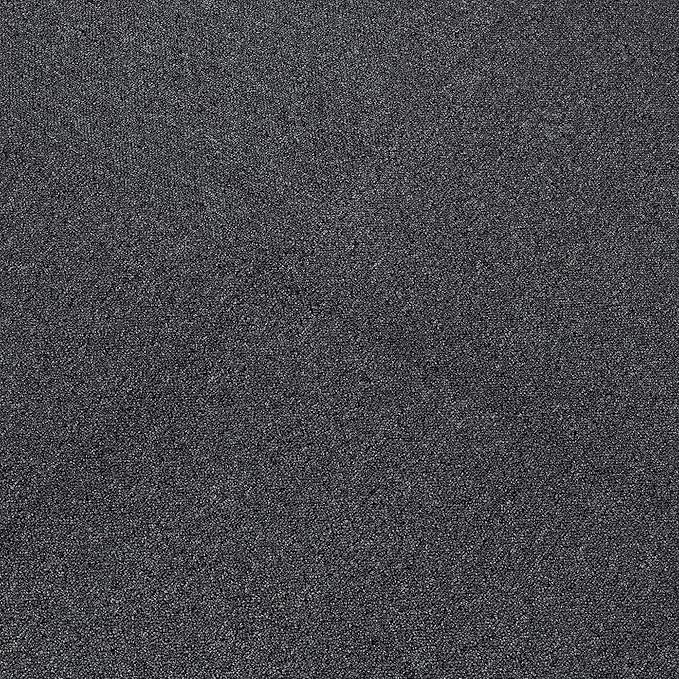 Mohawk Advance 24" x 24" Berber (Loop pile), 0.11" Pile Height, Carpet Tile, Nylon Fiber, Black Color, (24 Tiles), (96 sqft/carton)