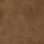 Homepop Home Decor | Upholstered Bench with Nailhead Trim | Large Faux Leather Ottoman with Storage for Living Room & Bedroom | Decorative Home Furniture, Brown Faux Leather