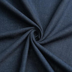 Vision Home Navy Blue Pinch Pleated Full Blackout Curtains Linen Blended Room Darkening Window Panels 90 inch for Living Room Bedroom Thermal Insulated Pinch Pleat Drapes with Hooks 60" Wx90 Lx1