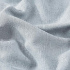 Vision Home Blue Gray Pinch Pleated Full Blackout Curtains Linen Blended Room Darkening Curtains 120 inch for Living Room Bedroom Thermal Insulated Pinch Pleat Drapes with Hooks 10ft 40" Wx120 Lx2