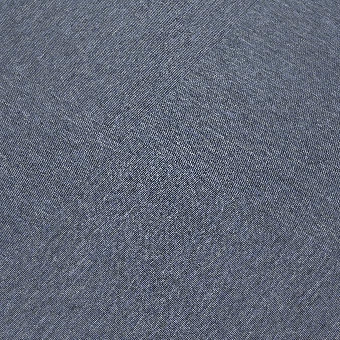 Mohawk Basics 24" x 24" Berber (Loop pile), 0.07" Pile Height, Carpet Tile, PET Fiber, Ocean Tide Color, (24 Tiles), (96 sqft/carton)