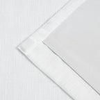 Vision Home White Pinch Pleated Full Blackout Curtains Thermal Insulated Window Curtains 108 inch for Living Room Bedroom Room Darkening Pinch Pleat Drapes with Hooks Back Tab 2 Panel 40" Wx108 L