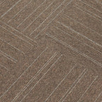 Mohawk Basics 24" x 24" Berber (Loop pile), 0.07" Pile Height, Carpet Tile, PET Fiber, Earth Tone Color, (24 Tiles), (96 sqft/carton)