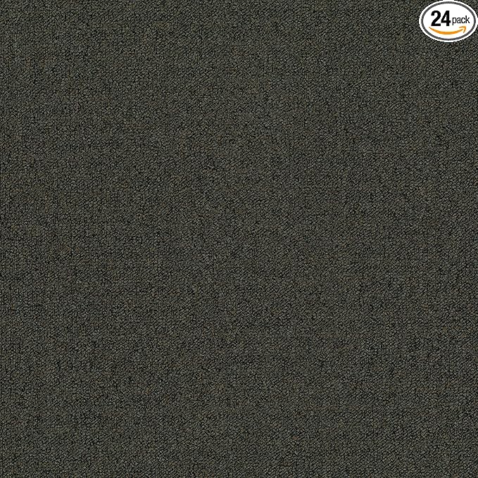 Mohawk Advance 24" x 24" Berber (Loop pile), 0.11" Pile Height, Carpet Tile, Nylon Fiber, Deep Water Color, (24 Tiles), (96 sqft/carton)