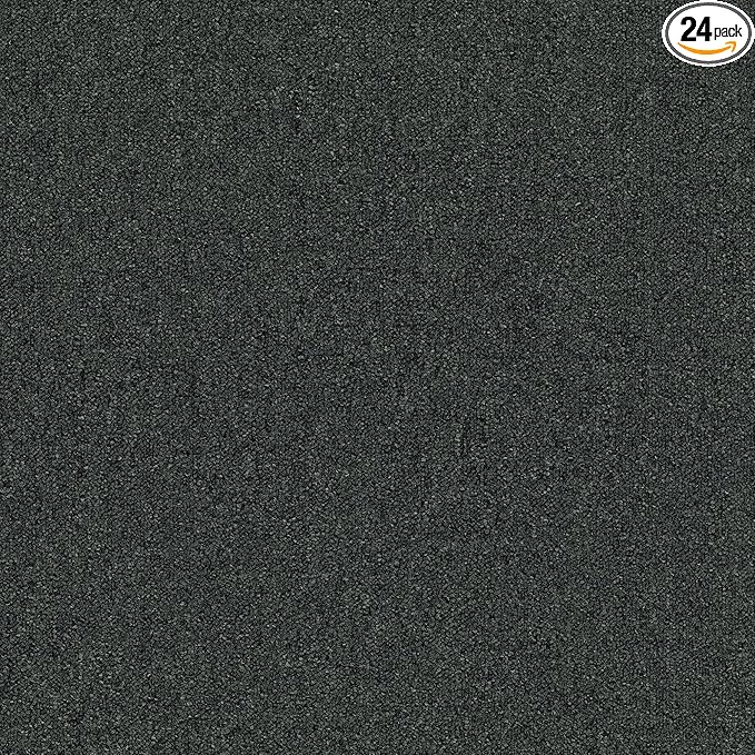 Mohawk Advance 24" x 24" Berber (Loop pile), 0.11" Pile Height, Carpet Tile, Nylon Fiber, Denim Color, (24 Tiles), (96 sqft/carton)
