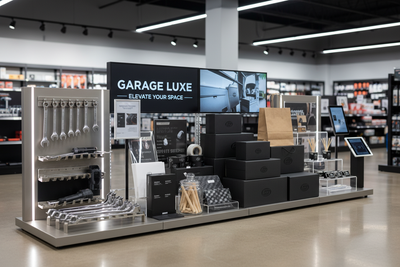 Garage Displayware & Signage